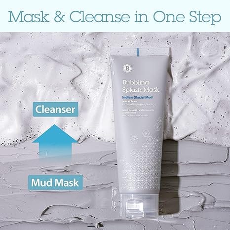 Experience the best 2-in-1 mud mask and cleanser, Bubbling Splash Mask, designed for deep pore cleansing and a smoother, refreshed complexion.